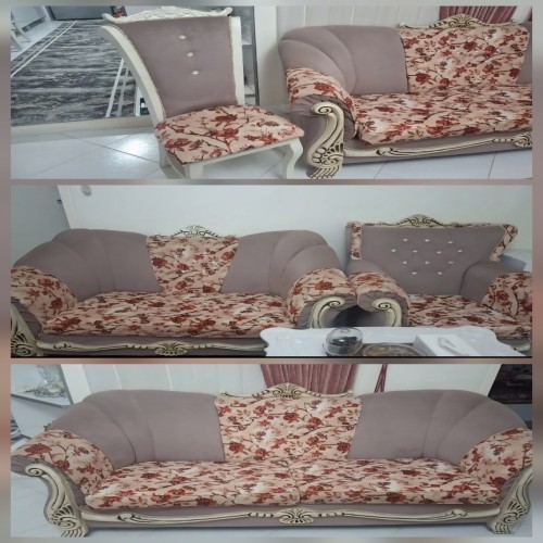 ست مبلمان ۷ نفره + ۴صندلی تک